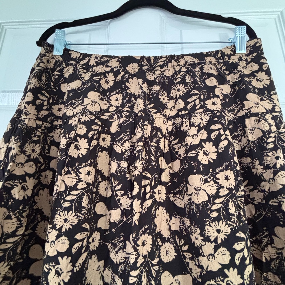 NATURAL LIFE Floral Maxi Skirt L - Picture 2 of 3